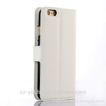 High Quality Leather Skin card slot Wallet Case For Iphone6 6S